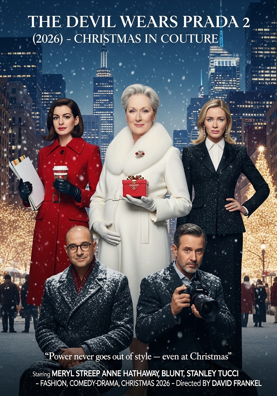 🎄 THE DEVIL WEARS PRADA 2 (2026) – CHRISTMAS IN COUTURE