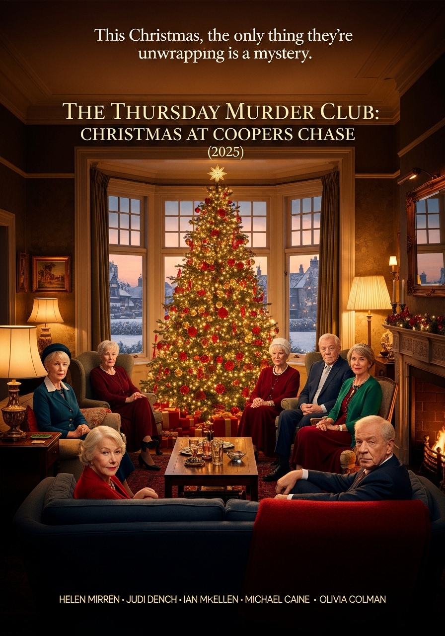 🎄 “The Thursday Murder Club: Christmas at Coopers Chase” – When the Holidays Become a Warm, Witty, and Wonderfully Twisted Mystery