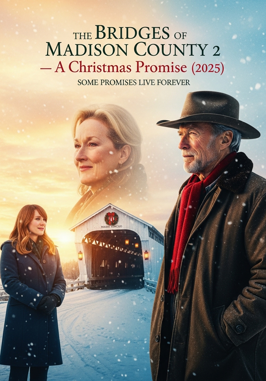 LOVE RETURNS TO MADISON COUNTY IN “THE BRIDGES OF MADISON COUNTY 2: A CHRISTMAS PROMISE (2025)”