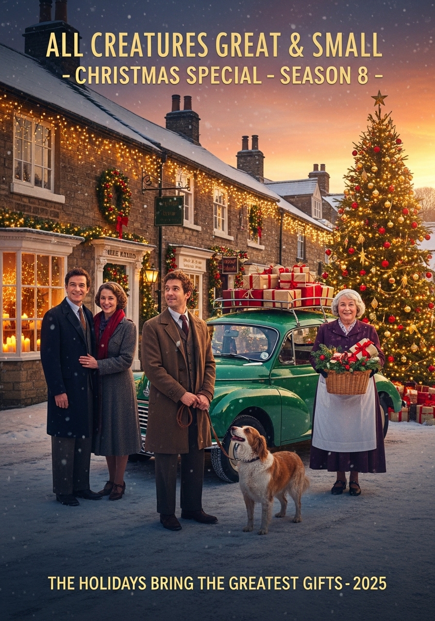 🎄 **All Creatures Great & Small – Season 8 (2025) Christmas Special: