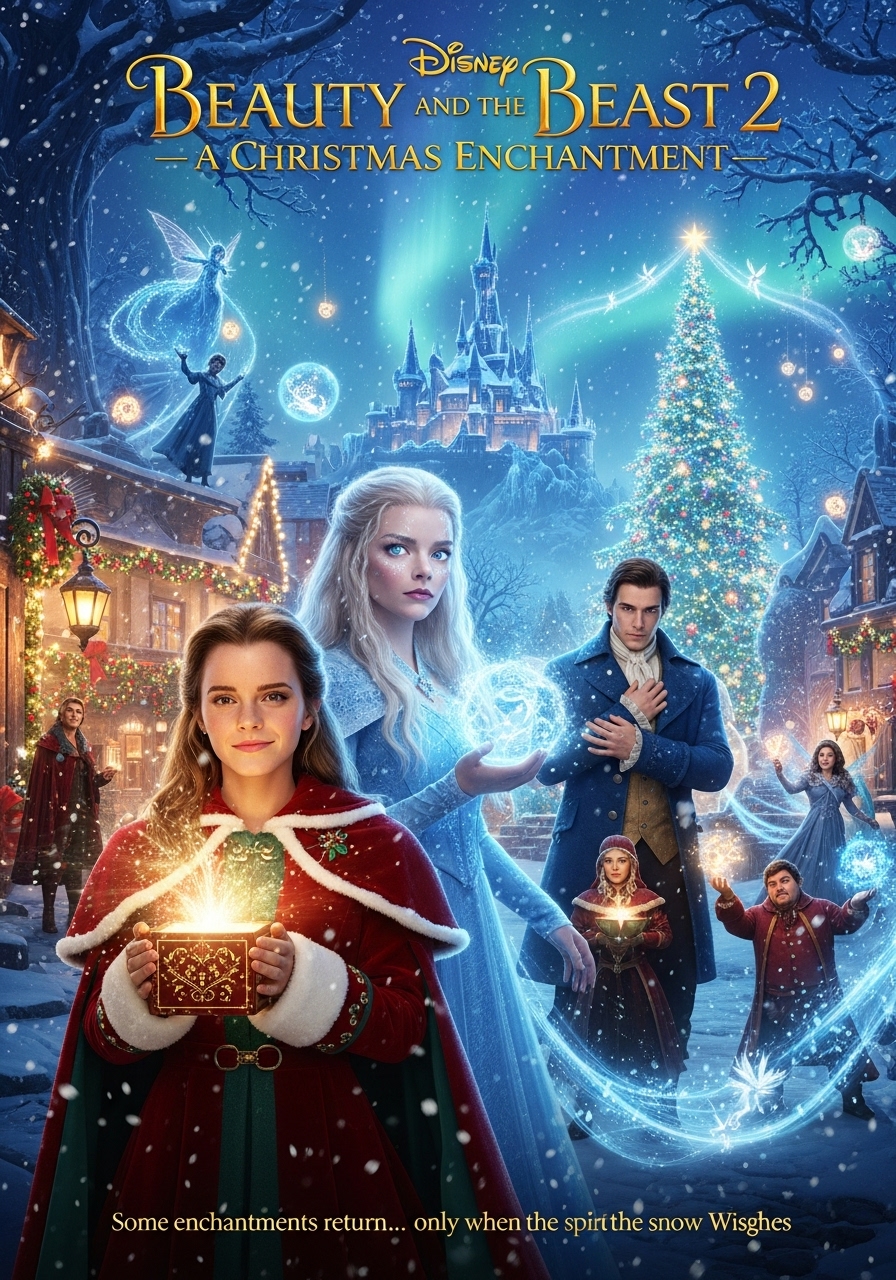 ✨ DISNEY BRINGS BACK THE MAGIC: “BEAUTY AND THE BEAST 2 — A CHRISTMAS ENCHANTMENT” SET TO BECOME THE DEFINING HOLIDAY FILM OF THE YEAR