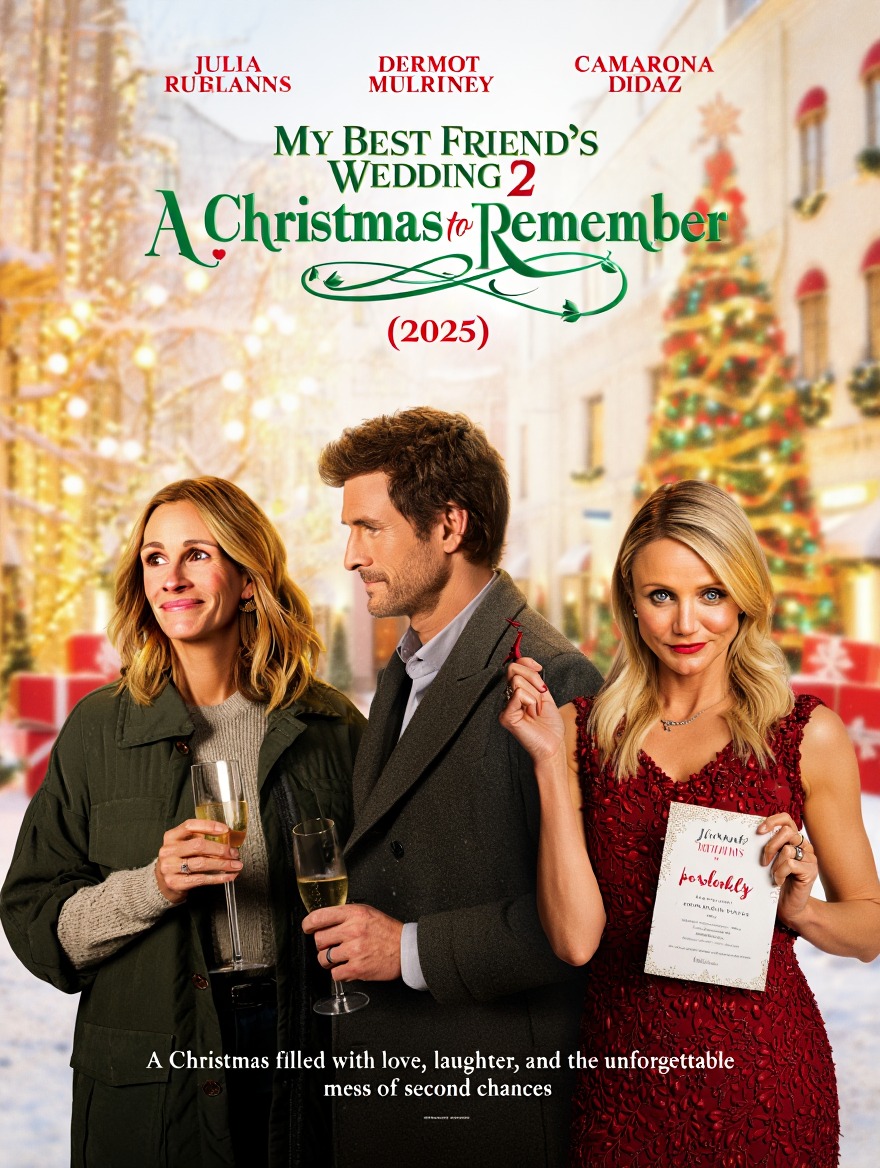 🎄 BREAKING: “My Best Friend’s Wedding 2 — A Christmas to Remember (2025)” Brings Back Hollywood’s Most Beloved Love Triangle