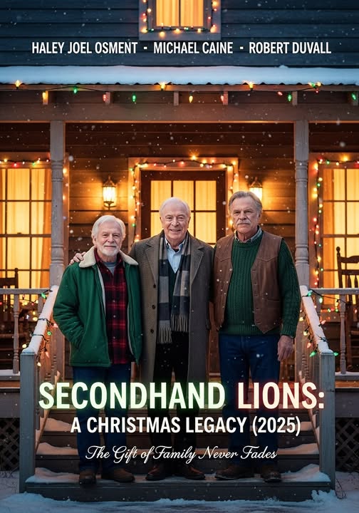 📰 HOLLYWOOD FEATURE: Secondhand Lions: A Christmas Legacy (2025) Brings Heart, Humor, and Holiday Magic Back to the Big Screen 🎄🦁