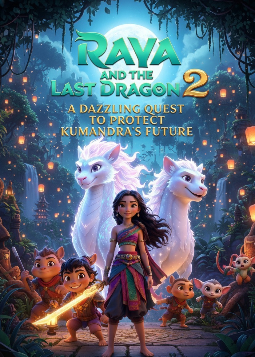 📣 DISNEY OFFICIALLY UNVEILS ITS NEXT EPIC: RAYA AND THE LAST DRAGON 2 — LEGENDS OF KUMANDRA (2026)